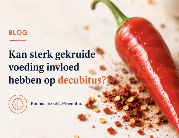 Kan pittig eten invloed hebben op decubitus?